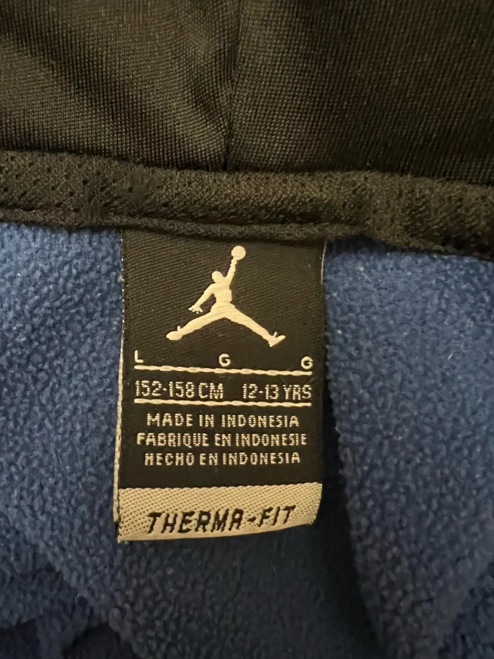 Jordan Navy Blue Full-Zip Hoodie Jacket